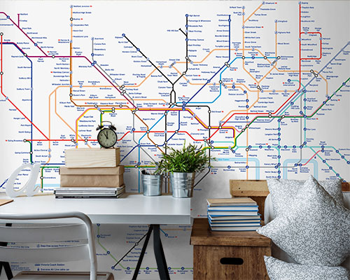 London Underground Tube Map Wallpaper