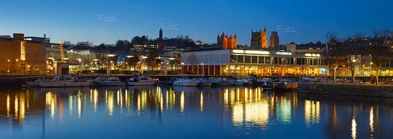 Bristol Harbour, City Skyline