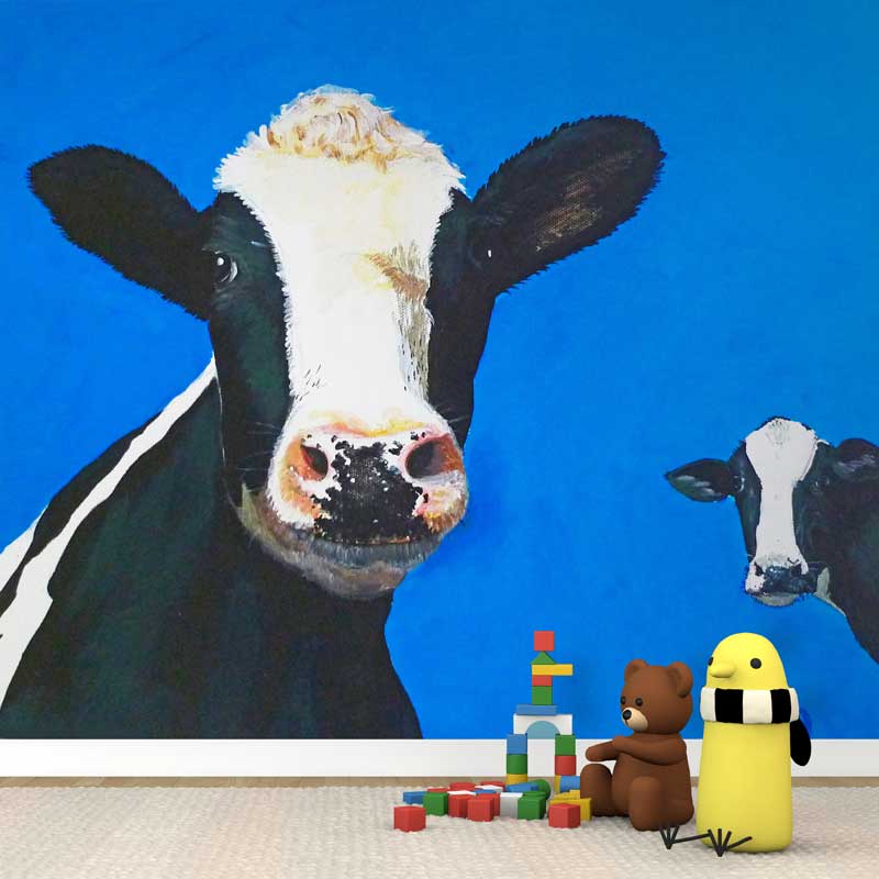 Cows Wallpaper Mural