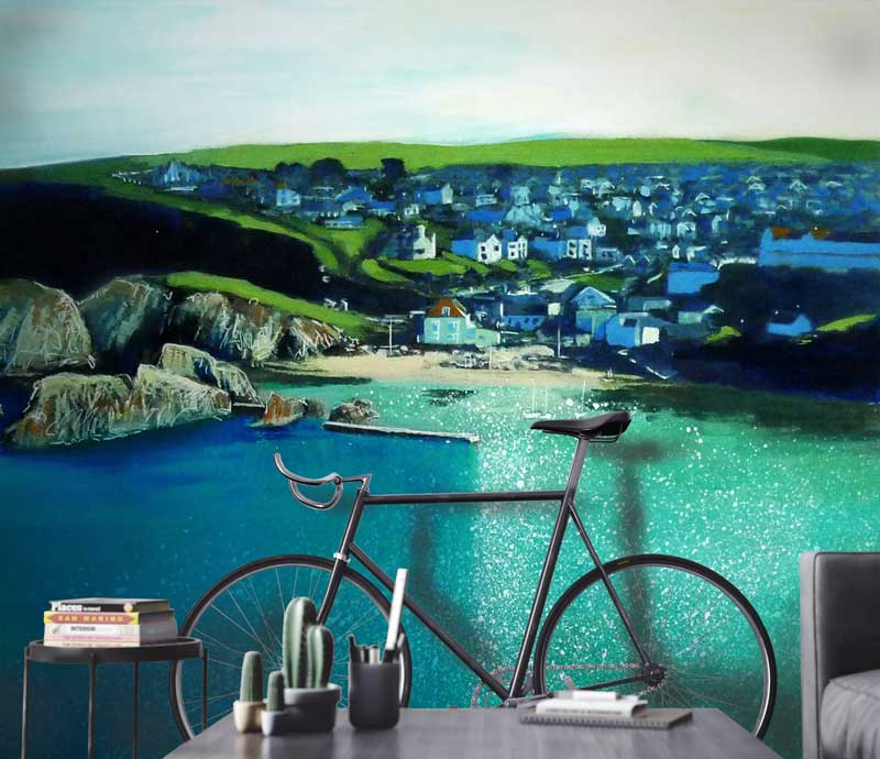 Hope Cove Wallpaper Mural