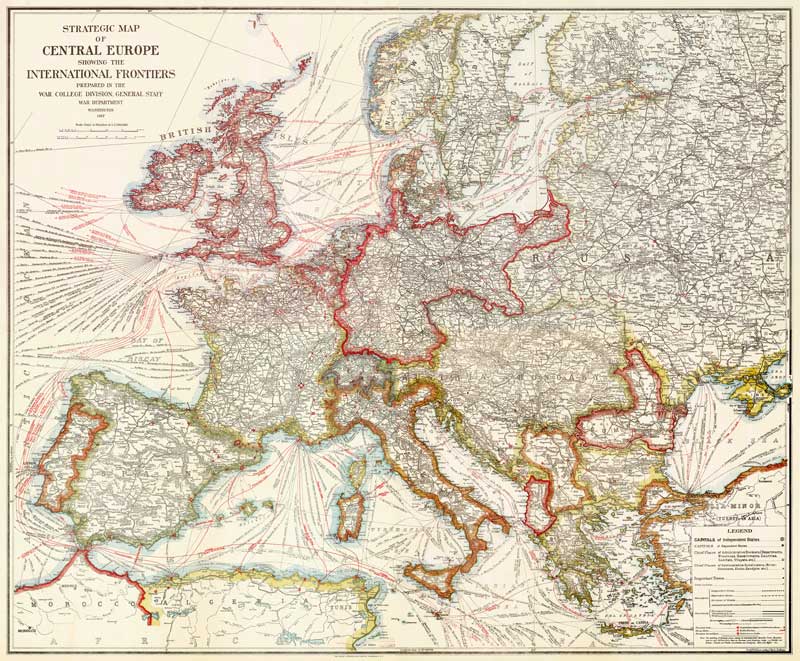 Strategic Map of Central Europe