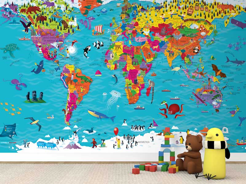 Collins Children’s World Map