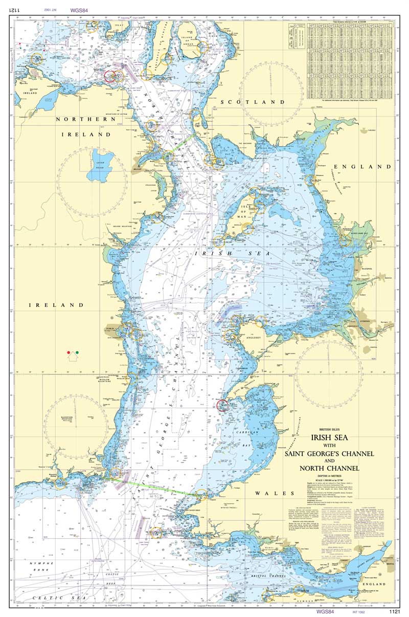 Irish Sea with St George's Channel