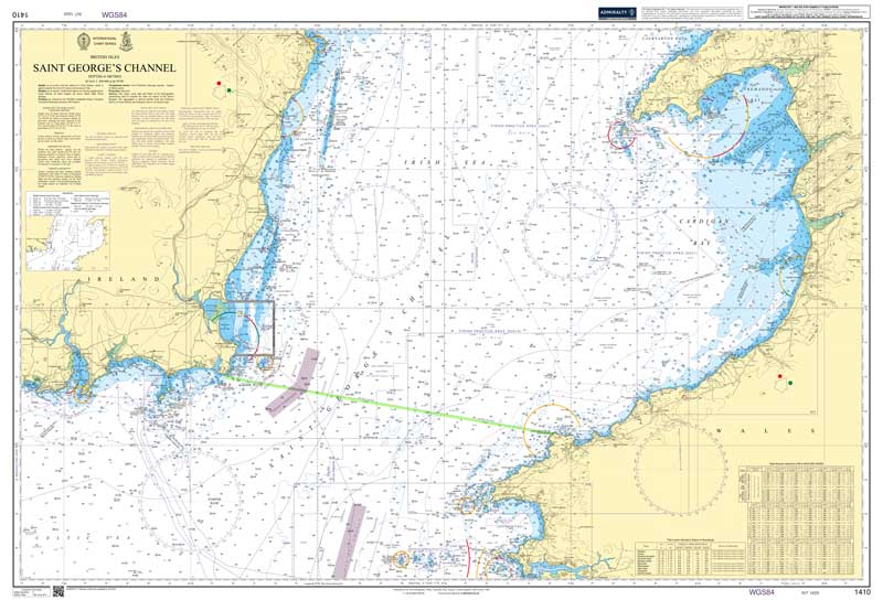 British Isles Saint George's Channel