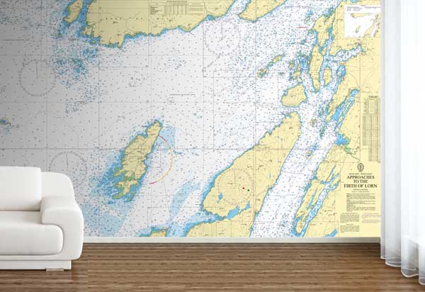 Scotland - West Coast Approaches to the Firth of Lorn Wallpaper Mural