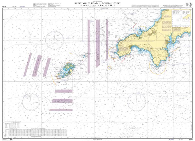 St Agnes Head to Dodman Point inc Isles of Scilly