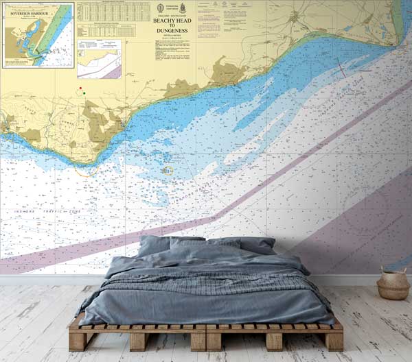 England - Beachy Head to Dungeness Wallpaper Mural