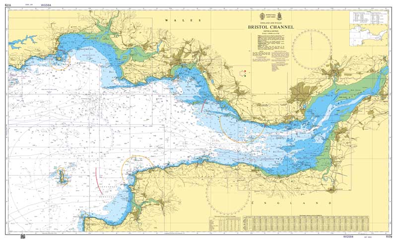 Admiralty Chart - Bristol Channel
