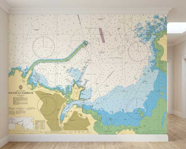 Wales Anglesey Holyhead Harbour Wallpaper Mural