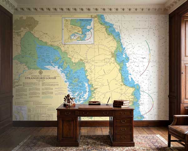 Northern Ireland Strangford Lough Wallpaper Mural