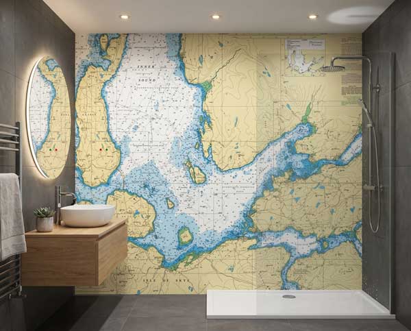 Scotland West Coast Inner Sound Wallpaper Mural