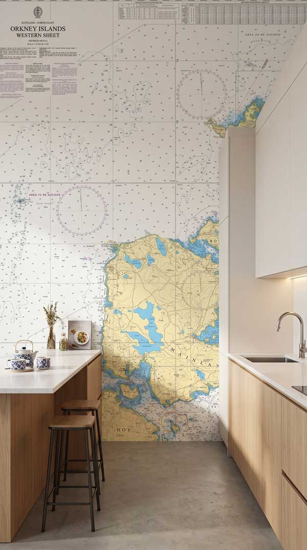 Scotland Orkney Islands Western Sheet Wallpaper Mural
