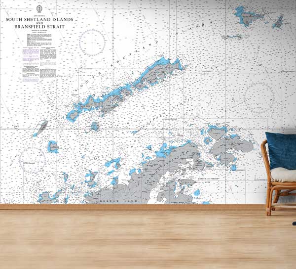 Nautical Chart Murals