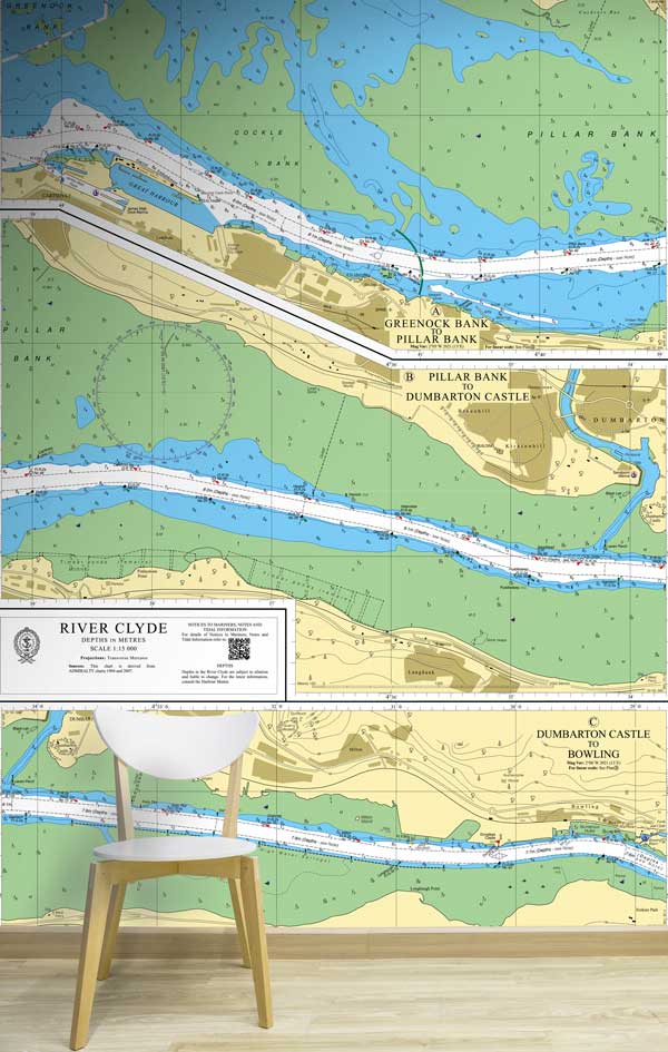 River Clyde Wallpaper Mural