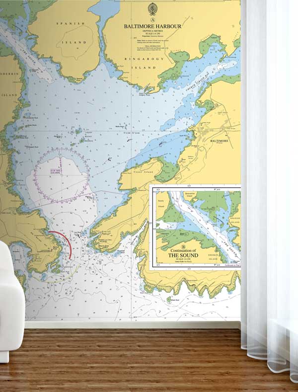 Baltimore Harbour Wallpaper Mural