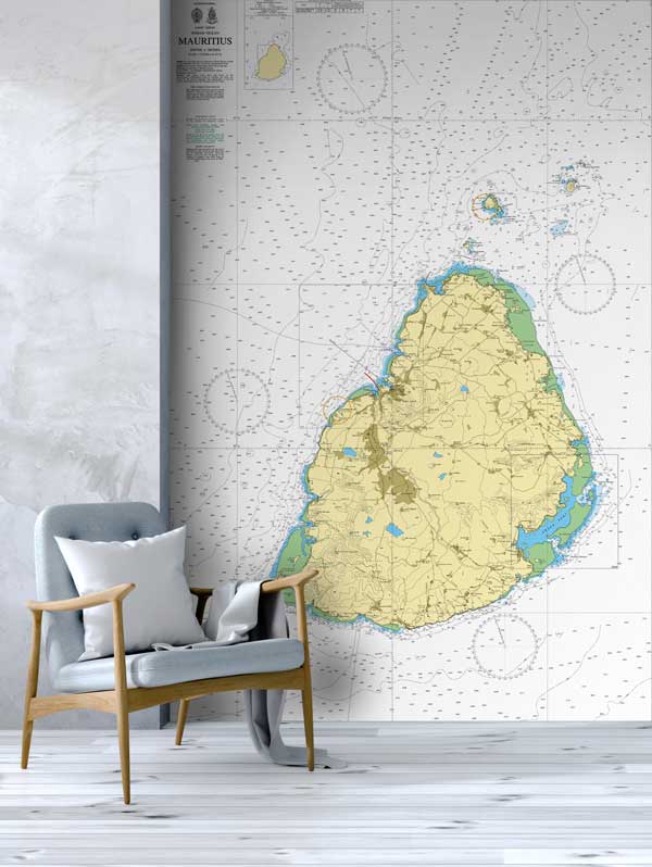 Indian Ocean Mauritius Wallpaper Mural