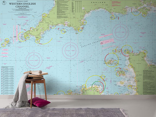 Western English Channel Wallpaper Mural