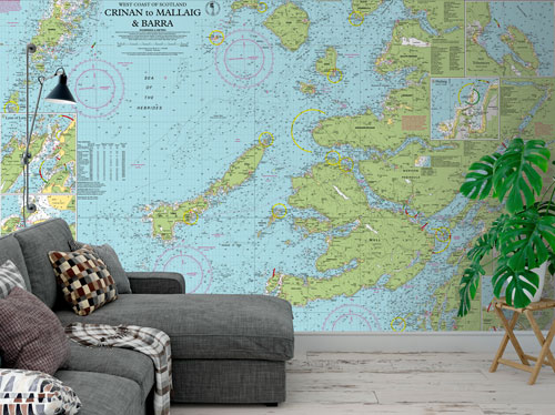 West Coast of Scotland - Crinan to Mallaig & Barra Wallpaper Mural