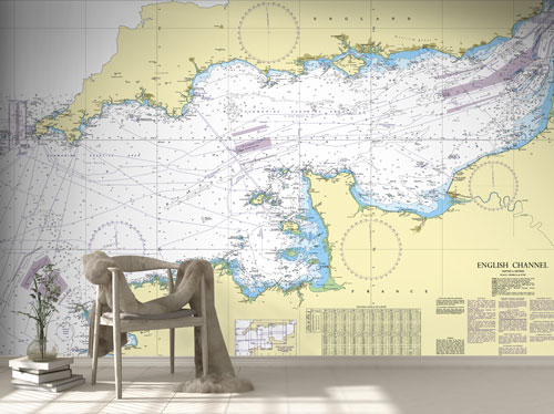 English Channel Wallpaper Mural