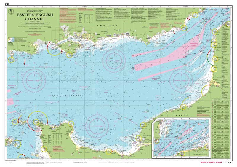 Imray Chart - Eastern English Channel