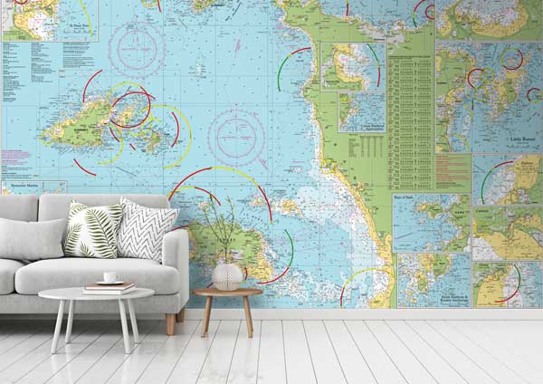 Channel Islands Wallpaper Mural