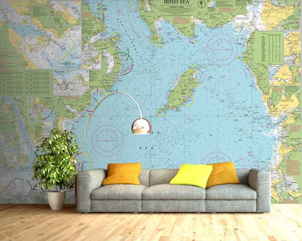 Irish Sea Wallpaper Mural