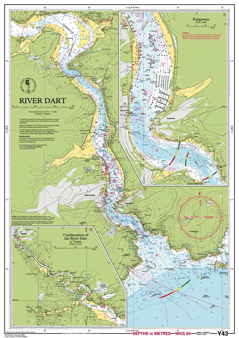 Imray Chart - River Dart