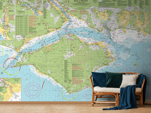 Isle of Wight Wallpaper Mural