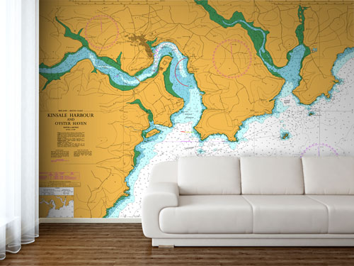 Ireland Kinsale Harbour and Oyster Haven Wallpaper Mural