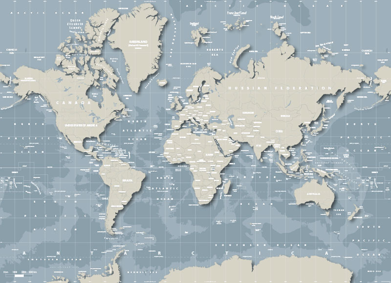 Floating World Map