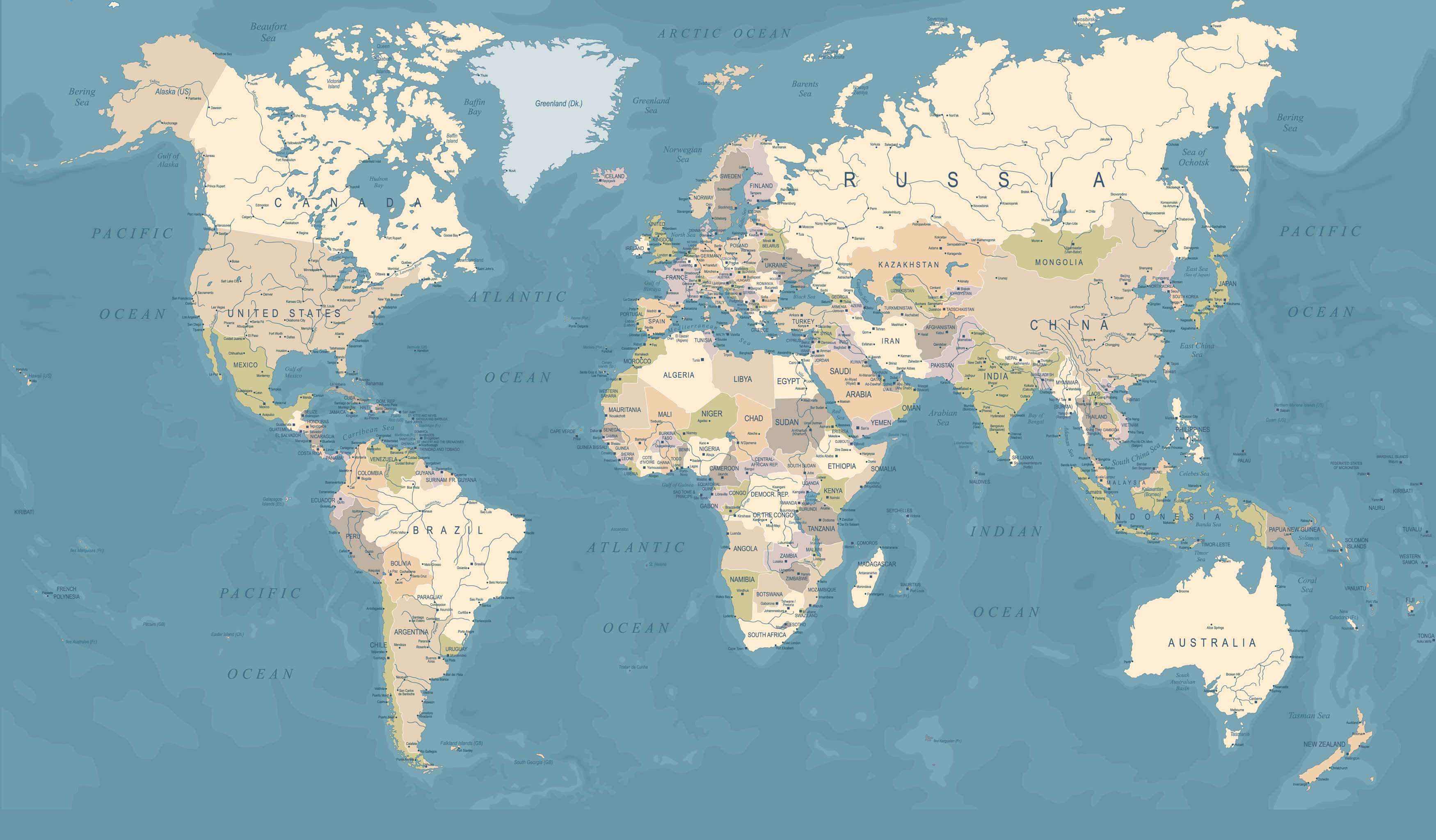 Globe Terrestre Pour Enfants – Carte Monde Colorée Avec Support, 22x15 Cm – Éducatif, Décor Bureau/Chambre, Apprentissage Géographie