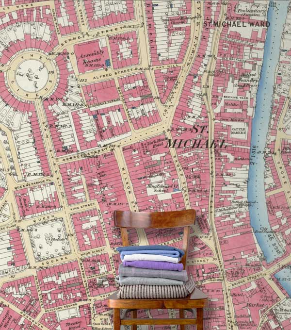 Historic OS Wallpaper Map