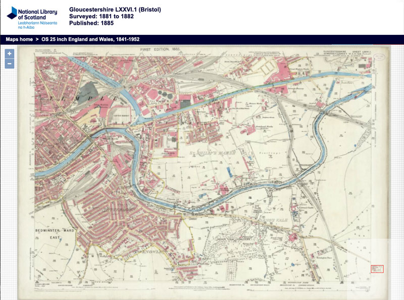 National Library of Scotland map sheet