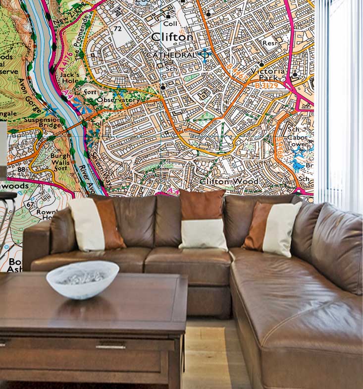 Custom Printed Ordnance Survey - Explorer