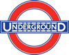 London Tube Johnston Roundel,