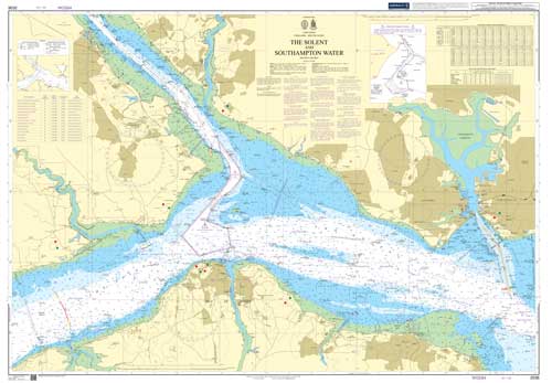 The Solent & Southampton Water Poster Print