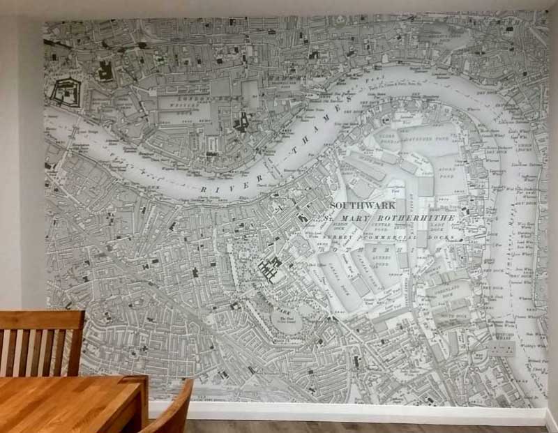 Ordnance Survey Wallpaper Maps