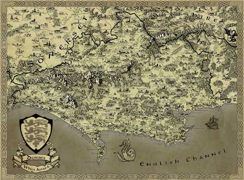 Dorset Fantasy Map