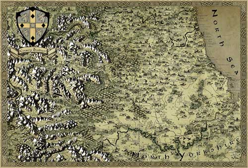 Durham Fantasy Map