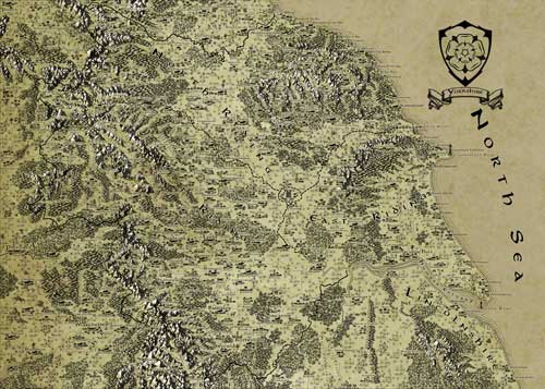 Yorkshire Fantasy Map