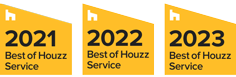 Best of Houzz Service Award 2021 to 2023