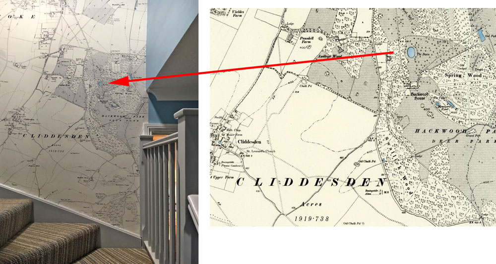 Ordnance Survey Six-Inch to the Mile Wallpaper Map