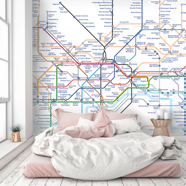 London Underground Tube Map Wallpaper London Underground Tube Map Wallpaper