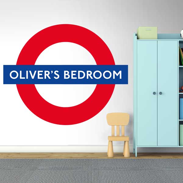 London Underground Roundel Wallpaper Mural
