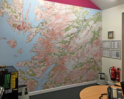 Bespoke Map Wallpaper - Based On Your Town Or Postcode