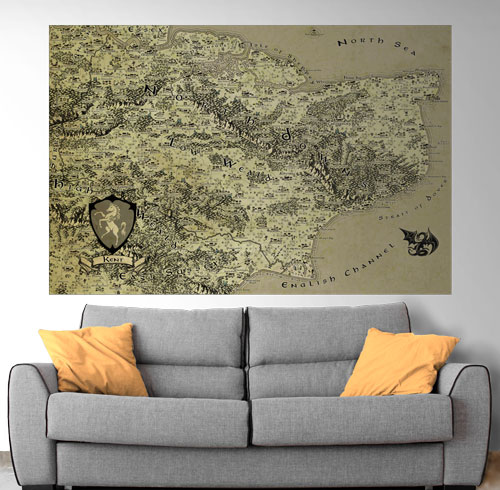 Fantasy Map Poster Prints