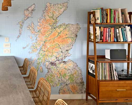 Ordnance Survey Map Wallpaper