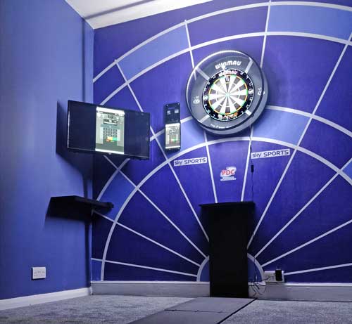 Dart Board Photo Wall Mural