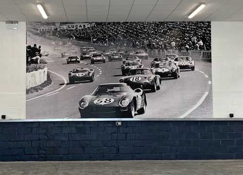 Car Photo Wall Mural - ASH - Classic Sports & Racing Cars