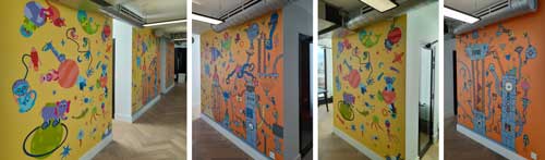 Office murals